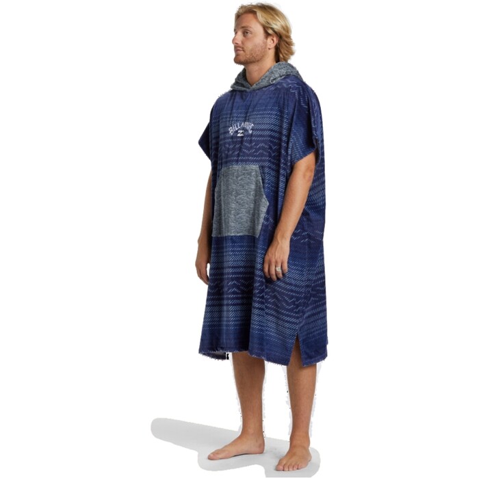 2024 Billabong Mens Hooded Towel ABYAA00269 - Dusty Navy